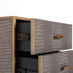 Nachtkastje Slangenleer Met Goud -BePureHome Verkoop 7534 6