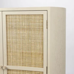 Beige Wandkast Met Rotan Deuren -BePureHome Verkoop beige wandkast met rotan deuren amaya bodio 03