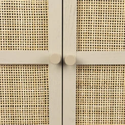 Beige Wandkast Met Rotan Deuren -BePureHome Verkoop beige wandkast met rotan deuren amaya bodio 05