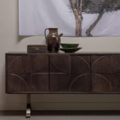 BePureHome Dressoir Mangohout Walnoot 10 BePureHome Dressoir Mangohout Walnoot -BePureHome Verkoop bepurehome draw dressoir mangohout walnoot 03