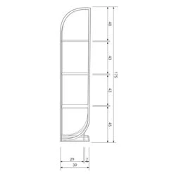 BePureHome Wandrek Antique Brass -BePureHome Verkoop bepurehome intense wandrek antique brass 08