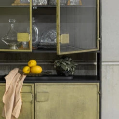 BePureHome Vitrinekast Antique Brass -BePureHome Verkoop bepurehome pack vitrinekast antique brass 04