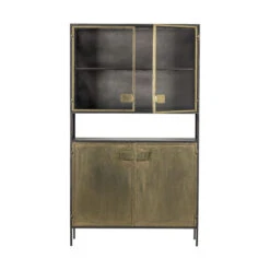BePureHome Vitrinekast Antique Brass -BePureHome Verkoop bepurehome pack vitrinekast antique brass 05