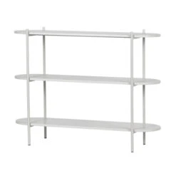 BePureHome Witte Stellingkast Ovaal -BePureHome Verkoop bepurehome tender witte stellingkast ovaal 3