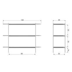 BePureHome Witte Stellingkast Ovaal -BePureHome Verkoop bepurehome tender witte stellingkast ovaal 6