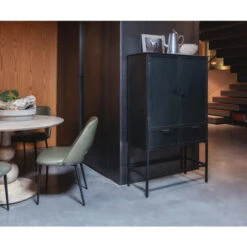 BePureHome IJzeren Wandkast Zwart -BePureHome Verkoop bepurehome wish ijzeren wandkast zwart 3