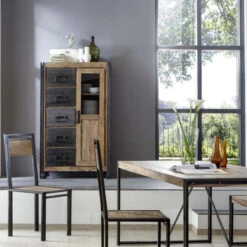 Wandkast Sheesham Hout 11 Wandkast Sheesham Hout -BePureHome Verkoop bergkast met laden lavis havel 06 800x800 1