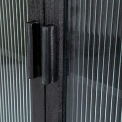 Zwarte Kast Met Ribbelglas -BePureHome Verkoop by boo eden zwarte kast met ribbelglas 01