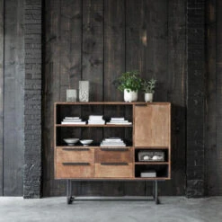 Hoog Dressoir Teak Hout 7 Hoog Dressoir Teak Hout -BePureHome Verkoop d bodhi odeon hoog dressoir van teakhout 02