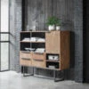Hoog Dressoir Teak Hout -BePureHome Verkoop d bodhi odeon hoog dressoir van teakhout 03
