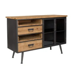 Dressoir Hout En Metaal -BePureHome Verkoop dressoir metaal en hout damian lumz home 03