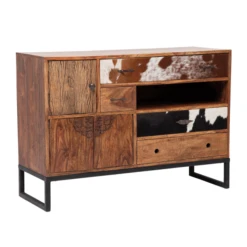 Houten Dressoir Met Koeienhuid 7 Houten Dressoir Met Koeienhuid -BePureHome Verkoop dressoir rodeo kare design 01 800x800 1