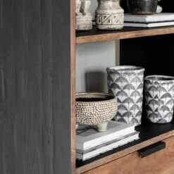 Teak Boekenkast Met Lades 15 Teak Boekenkast Met Lades -BePureHome Verkoop dtp home cosmo teak boekenkast met lades 02