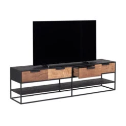 Teak Tv Meubel 5 Teak Tv Meubel -BePureHome Verkoop dtp home cosmo teak tv meubel 03