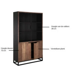 Vitrinekast No.2 Small -BePureHome Verkoop dtp home cosmo vitrinekast klein 05
