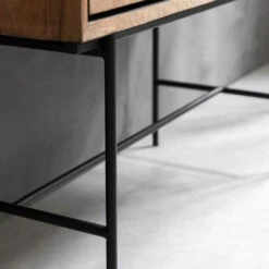 Hoge Wandkast Teakhout -BePureHome Verkoop dtp home metropole hoge wandkast teakhout 04