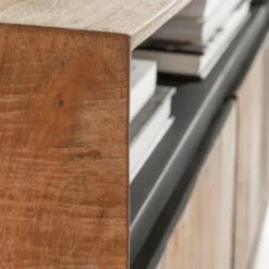 Hoog Dressoir Teak Hout 200 Cm 15 Hoog Dressoir Teak Hout 200 Cm -BePureHome Verkoop dtp home metropole hoog dressoir van teak 200 cm 05