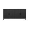 Groot Dressoir Zwart Teak 21 Groot Dressoir Zwart Teak -BePureHome Verkoop dtp home timeless black zwart dresoir beam no. 1 01