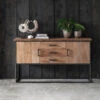 Teak Dressoir Industrieel Design -BePureHome Verkoop dtp home timeless dresoir beam no. 2 05