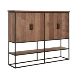 Bergkast Teakhout Large -BePureHome Verkoop dtp home timeless wandkast beam groot 01