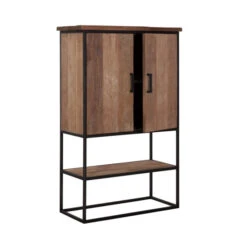 Bergkast Teakhout Small -BePureHome Verkoop dtp home timeless wandkast beam smal 02