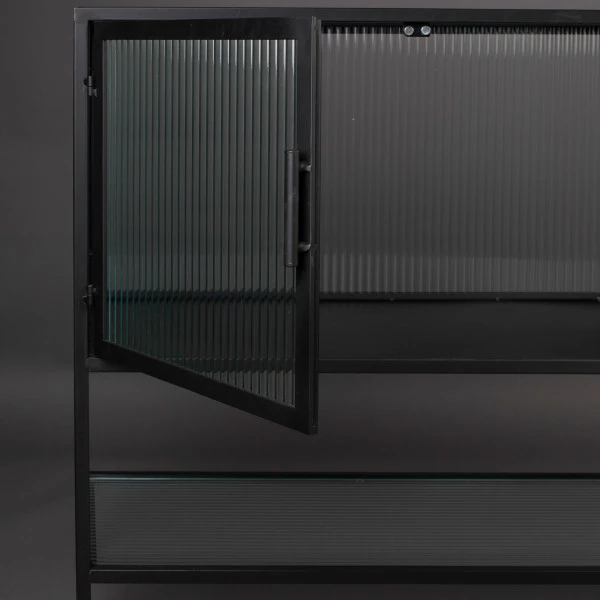 Dressoir Met Ribbel Glas 9 Dressoir Met Ribbel Glas - Afbeelding 9