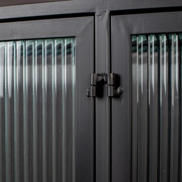 Dressoir Met Ribbel Glas 8 Dressoir Met Ribbel Glas - Afbeelding 8