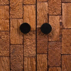 Smal Dressoir Houtsnijwerk -BePureHome Verkoop dutchbone chisel mangohout dressoir met snijwerk 08