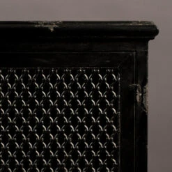 Laag Kastje Zwart Metaal -BePureHome Verkoop dutchbone denver lage zwart metalen wandkast 07