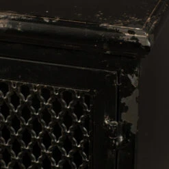 Laag Kastje Zwart Metaal -BePureHome Verkoop dutchbone denver lage zwart metalen wandkast 08