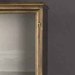 Vitrinekast Antiek Messing -BePureHome Verkoop dutchbone gertlush antiek messing vitrinekast 06