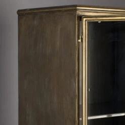 Vitrinekast Antiek Messing -BePureHome Verkoop dutchbone gertlush antiek messing vitrinekast 07