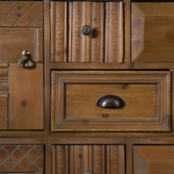 Vintage Wandkast Hout -BePureHome Verkoop dutchbone jove antieklook wandkast vurenhout 04