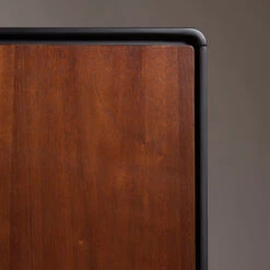 Vintage Dressoir Donker Hout -BePureHome Verkoop dutchbone juju bruin houten dressoir 05