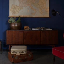 Vintage Dressoir Donker Hout -BePureHome Verkoop dutchbone juju bruin houten dressoir 08