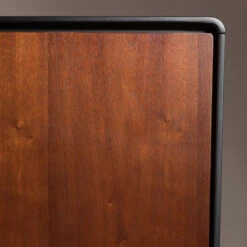 Vintage Tv-meubel Donker Hout -BePureHome Verkoop dutchbone juju bruin houten tv meubel 05