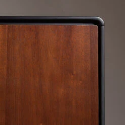 Vintage Tv-meubel Donker Hout -BePureHome Verkoop dutchbone juju bruin houten tv meubel 07