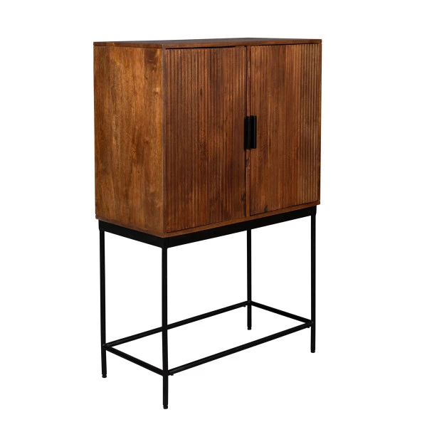 Mangohouten Kast Op Hoge Poten 2 Mangohouten Kast Op Hoge Poten - Afbeelding 2