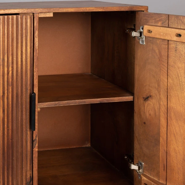 Mangohouten Kast Op Hoge Poten 5 Mangohouten Kast Op Hoge Poten - Afbeelding 5