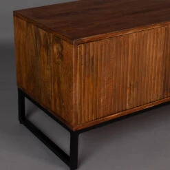 Mangohout Tv-meubel Met Ribbels -BePureHome Verkoop dutchbone saroo mangohouten tv meubel met ribbels 5