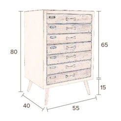 Halfhoge Ladekast -BePureHome Verkoop dutchbone sol halfhoge ladekast 10