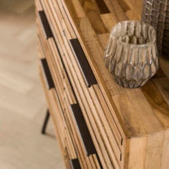 Eigentijdse Ladekast Met 6 Lades -BePureHome Verkoop eigentijdse ladekast met 6 lades teca strip giani 03