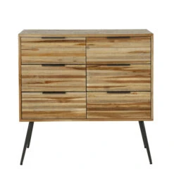 Eigentijdse Ladekast Met 6 Lades -BePureHome Verkoop eigentijdse ladekast met 6 lades teca strip giani 04