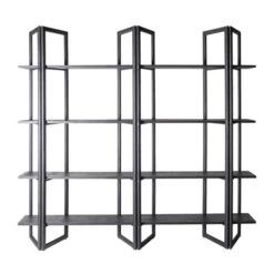 Open Kast Van Zwart Eiken -BePureHome Verkoop eleonora boekenkast eiken open kast van zwart eiken 01