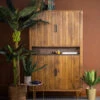 Retro Wandkast Van Mangohout -BePureHome Verkoop eleonora carter retro wandkast van mangohout 1