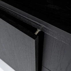 Vakkenkast Zwart Eiken 200 Cm -BePureHome Verkoop eleonora helsinki vakkenkast zwart eiken 200 cm 04