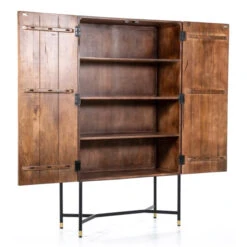 Kast Van Mangohout Met Snijwerk -BePureHome Verkoop eleonora isa kast van mangohout met snijwerk 04