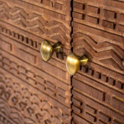 Kast Van Mangohout Met Snijwerk -BePureHome Verkoop eleonora isa kast van mangohout met snijwerk 06