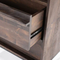 Smalle Kast Donker Mango Hout -BePureHome Verkoop eleonora jimmy smalle kast donker mango hout 05