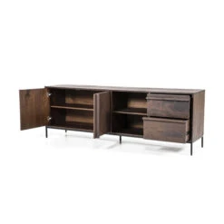 TV-meubel Donker Mango Hout -BePureHome Verkoop eleonora jimmy tv meubel donker mango hout 07